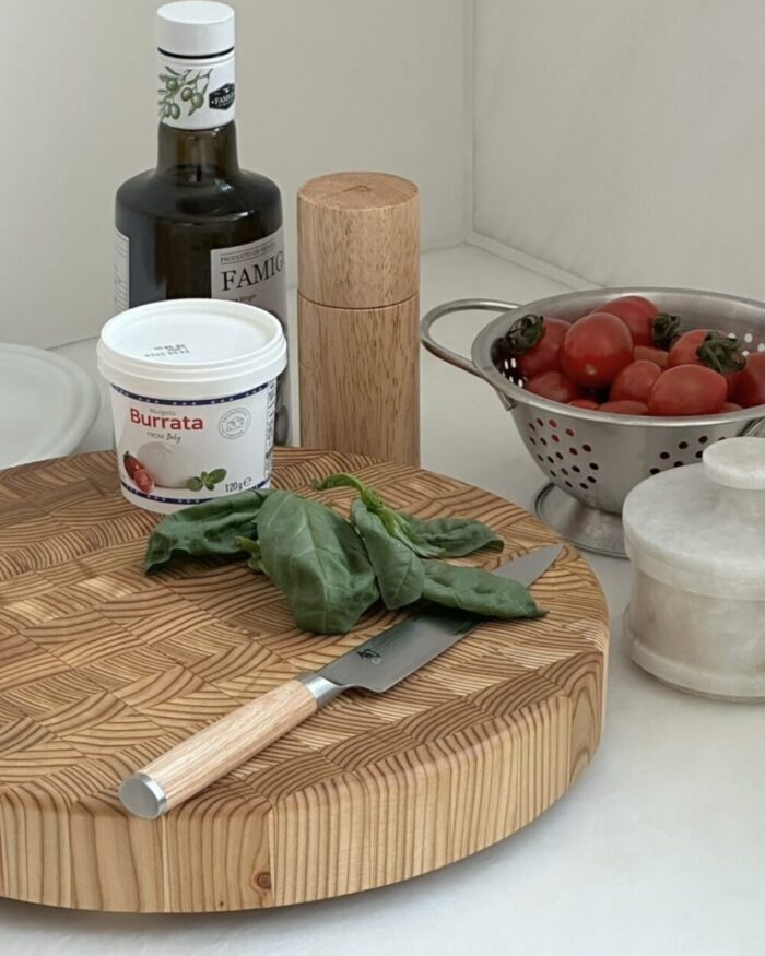 larchwood round cutting board - 画像 (15)