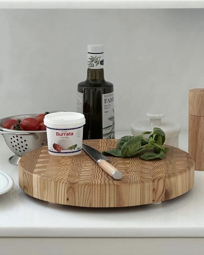 larchwood round cutting board - 画像 (16)