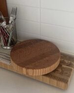 larchwood round cutting board - 画像 (29)