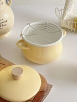 butter enamel cooking pan - 画像 (2)