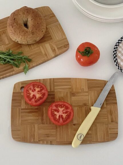 waffle wooden cutting board