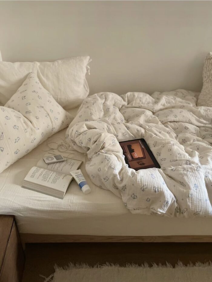 baby bunny bedding cover set - 画像 (2)