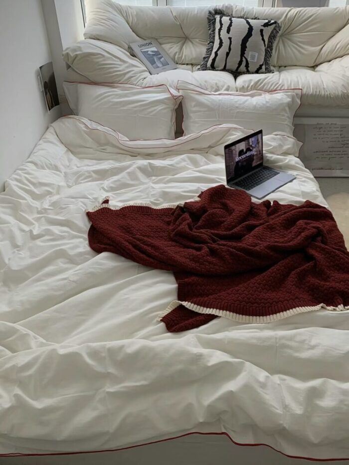 red rim bedding cover set - 画像 (3)