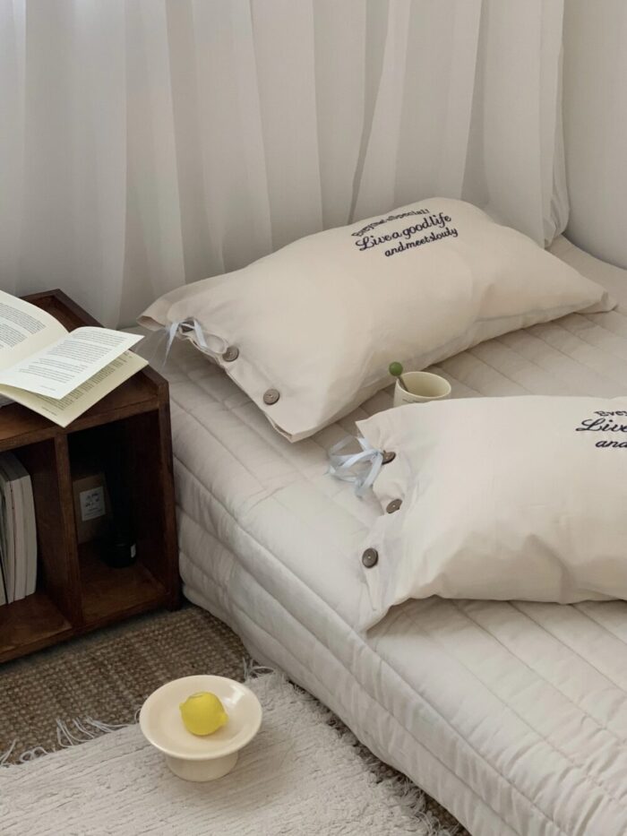 milky cotton bedding cover set - 画像 (9)