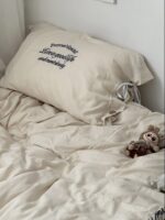 milky cotton bedding cover set - 画像 (8)