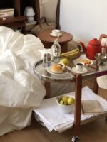 vintage oval glass trolley - 画像 (11)