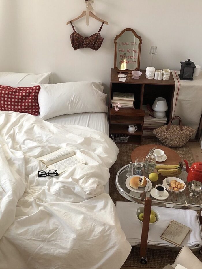 vintage oval glass trolley - 画像 (12)