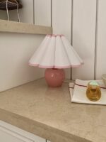 vintage apple lamp(peach)
