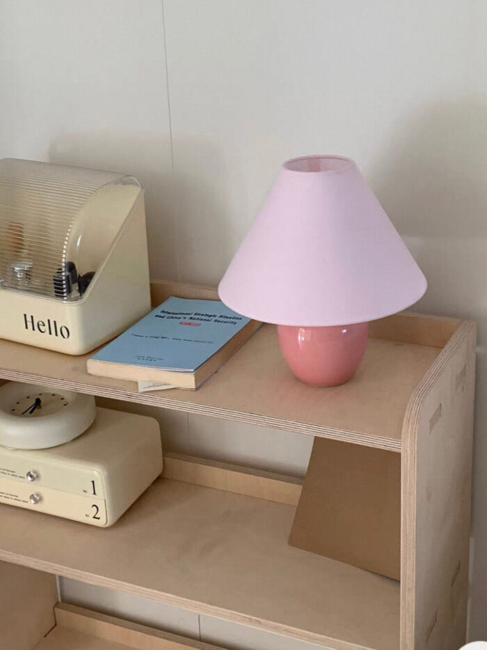 vintage apple lamp(peach) - 画像 (9)