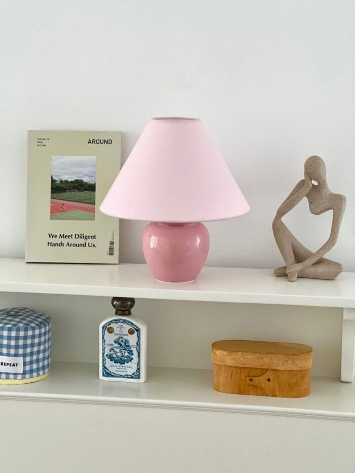 vintage apple lamp(peach) - 画像 (3)