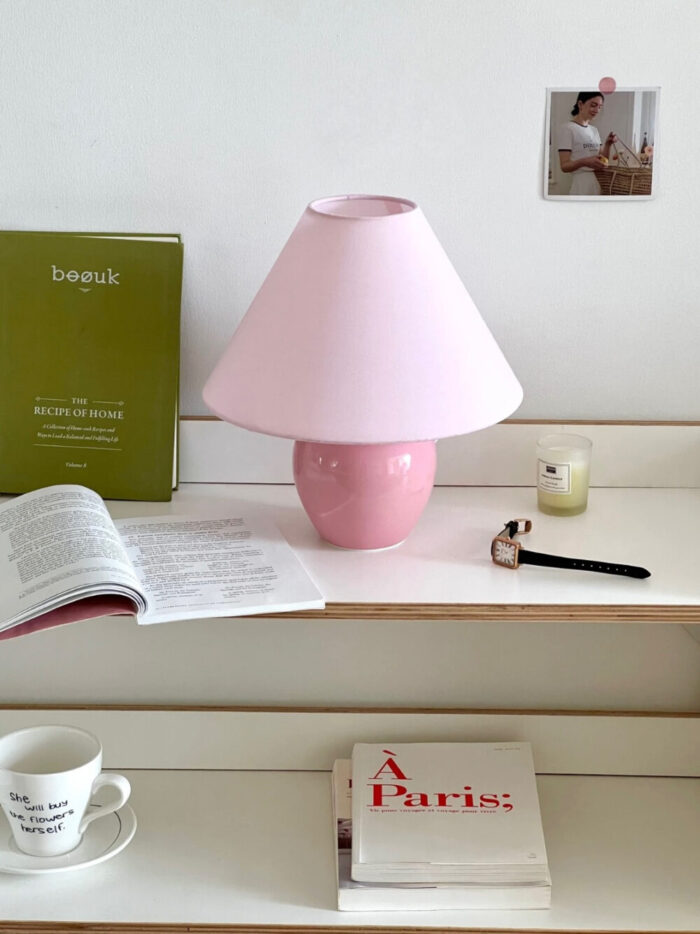 vintage apple lamp(peach) - 画像 (10)