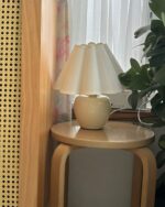 vintage apple frill lamp(butter) - 画像 (6)