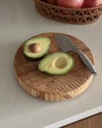 larchwood round cutting board - 画像 (6)