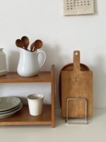 cherry wooden cutting board - 画像 (6)