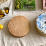 moon wooden cutting board