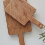 cherry wooden cutting board