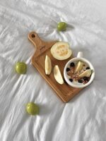 walnut 2way wooden cutting board - 画像 (4)