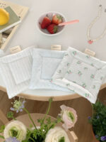 botanical cushion coaster