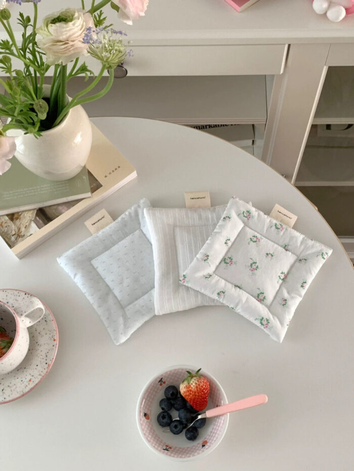 botanical cushion coaster - 画像 (7)