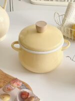 butter enamel cooking pan - 画像 (6)