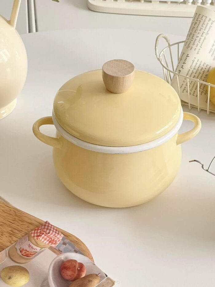 IMG_0879 butter enamel cooking pan - 画像 (6)