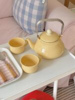 butter enamel kettle pot - 画像 (2)