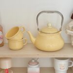 butter enamel kettle pot