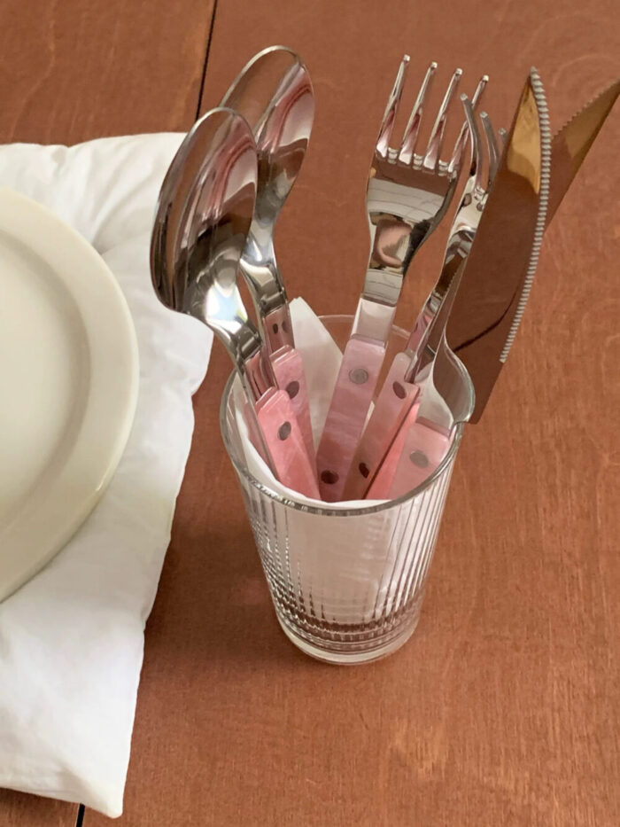 pink pearl cutlery - 画像 (3)