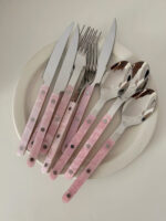 pink pearl cutlery - 画像 (2)