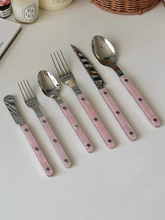 pink pearl cutlery - 画像 (11)