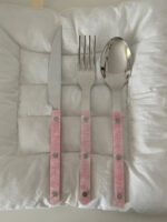 pink pearl cutlery