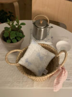 ribbon dot cushion coaster - 画像 (5)