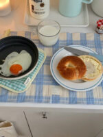 soft blue kitchen cloth - 画像 (6)