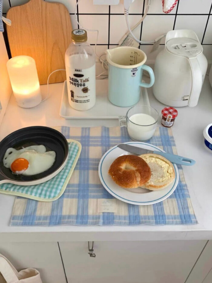 soft blue kitchen cloth - 画像 (7)