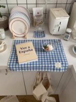 sunny check kitchen cloth