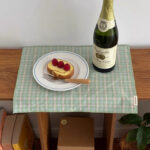 cozy check kitchen cloth