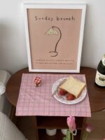 cozy check kitchen cloth - 画像 (6)