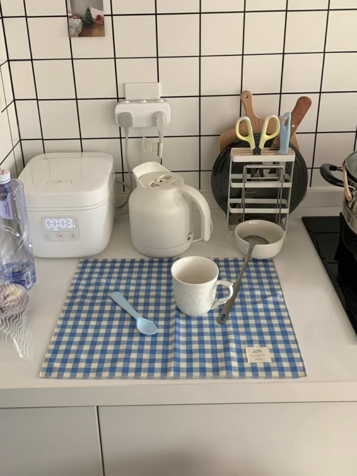 sunny check kitchen cloth - 画像 (8)