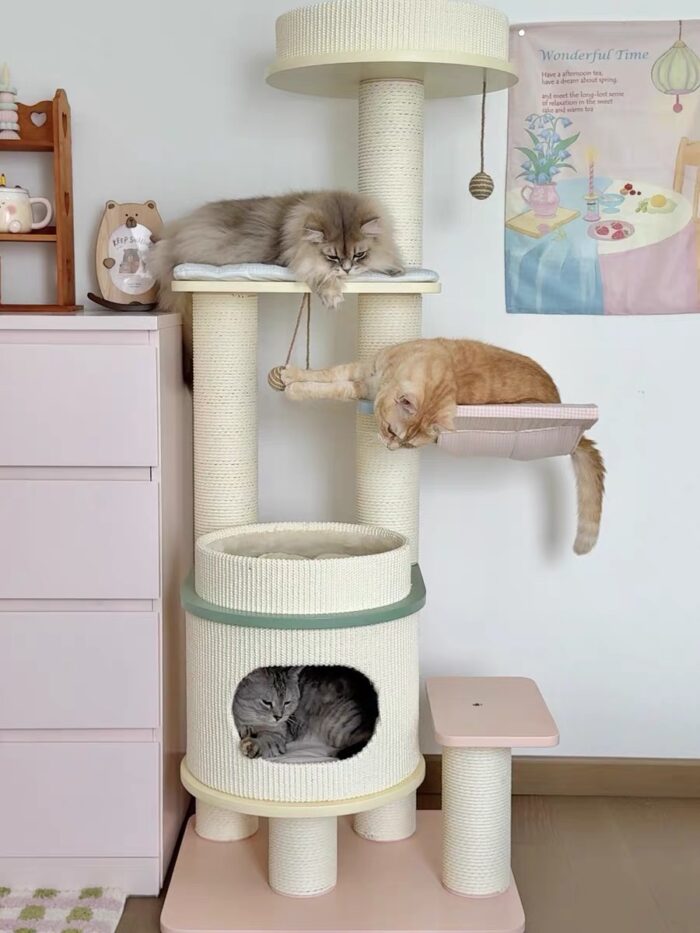 french macaron cat tower - 画像 (2)