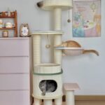 french macaron cat tower