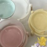 pastel food bowl