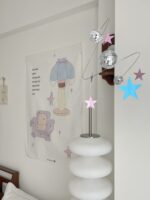 dreamy maison fabric poster