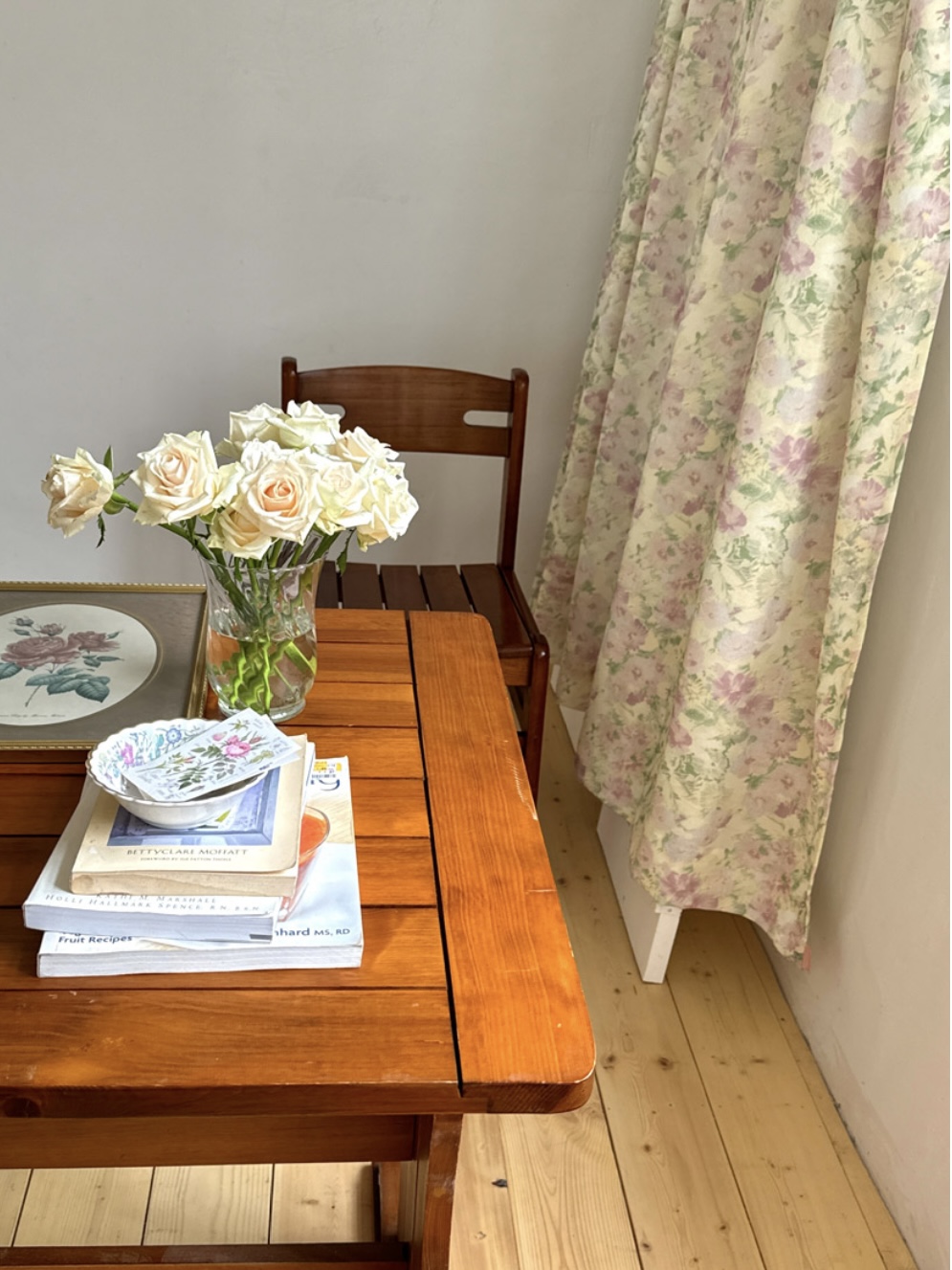 Screenshot opértum lime lilac floral curtain - 画像 (1)