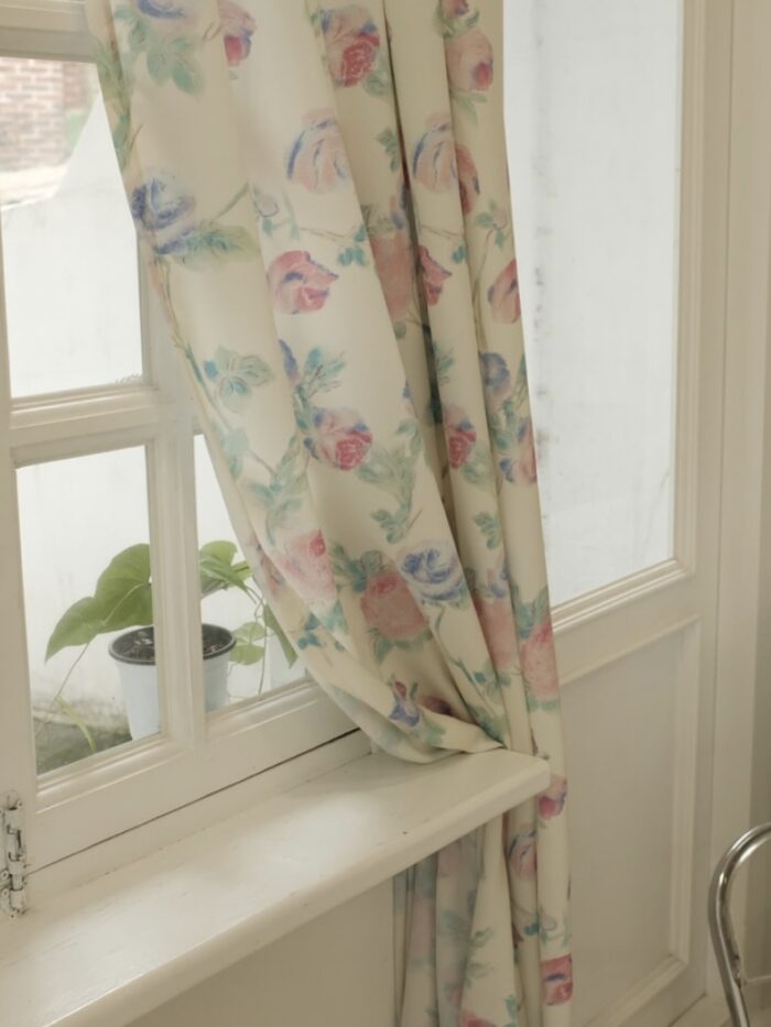 opértum rose satin curtain - 画像 (3)
