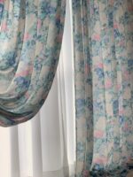 opértum turquoise rose curtain - 画像 (6)