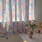 opértum blueberry floral curtain
