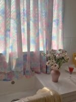 opértum blueberry floral curtain