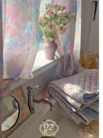 opértum blueberry floral curtain - 画像 (2)