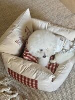 french hug pet bed - 画像 (4)