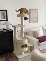 french vanilla cat tower